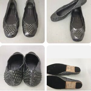 Dolce Vita Metallic Silver Flats